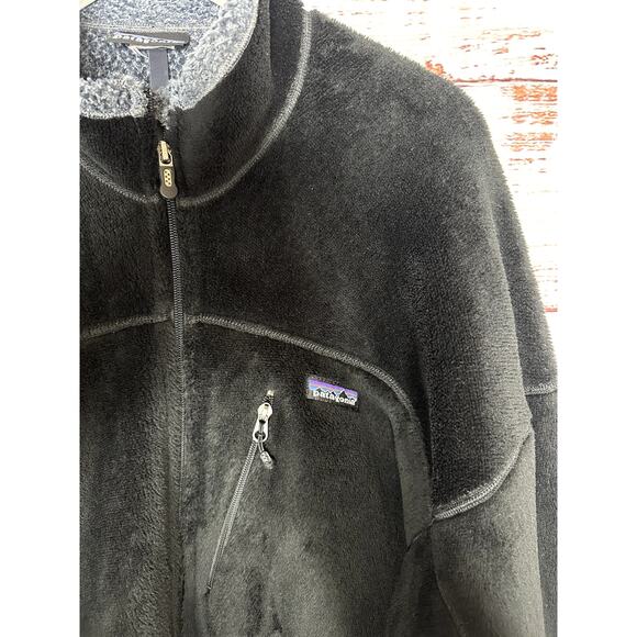 Patagonia R4 Polartec Men's ReTool Fleece Black Full Zip Sweater Jacket Size XXL - Picture 9 of 9